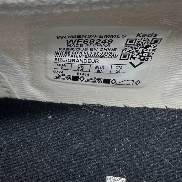 Keds Triple Up Mary Jane Platform Sneakers White Canvas Black Velvet Bow WF68249 - Picture 4 of 8